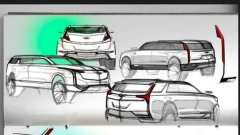 回味Escalade再加全新设计概念，CADILLAC设计师释出新SUV想像图